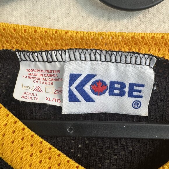 Vintage 80s 90s Kobe Brand Batman Superhero Hockey Jersey DC Comics Men’s XL - Picture 4 of 8